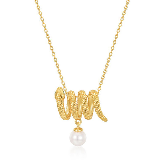 Necklace,Pendants,Animal snake,Gift,925 Silver,Jewelry,Grdeer